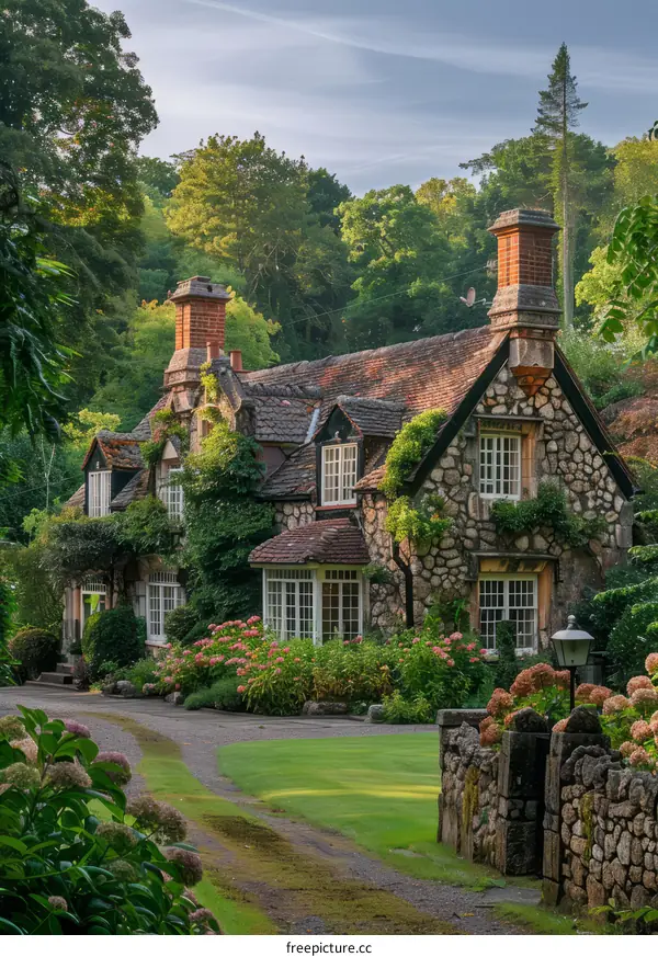 A Charming Countryside Stone Cottage