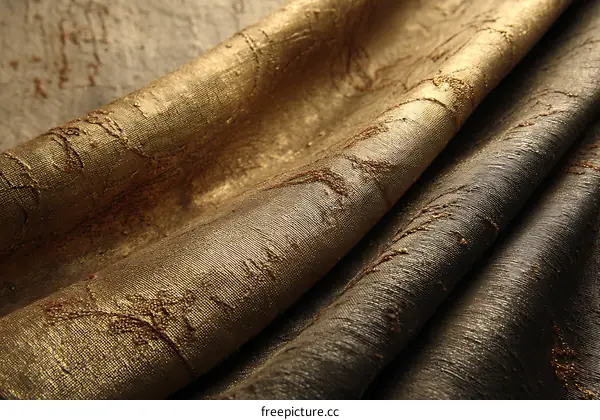 Luxury Gold and Gray Fabric Texture