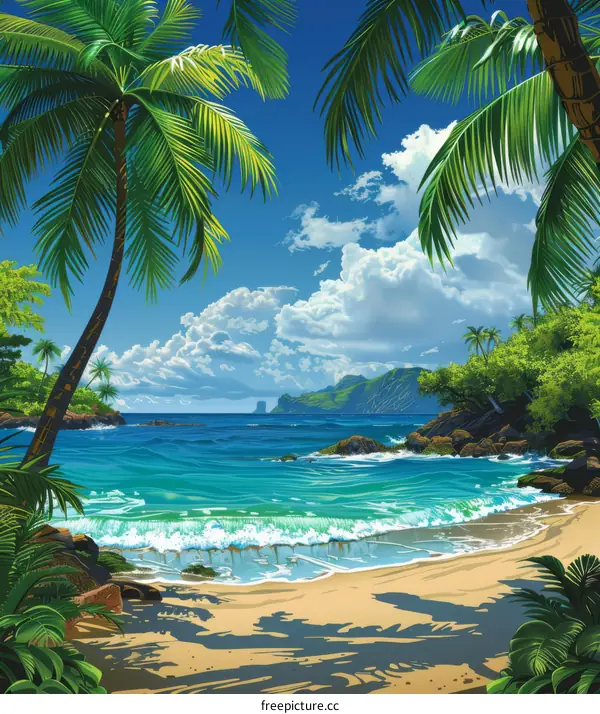 Tropical Island Paradise