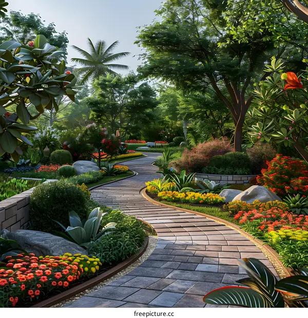 Landscape design效果图