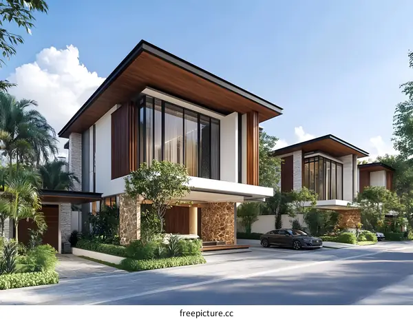 Modern Architecture Home Design With Minimalist Exterior