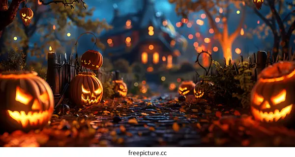 Halloween Jack-o-lantern