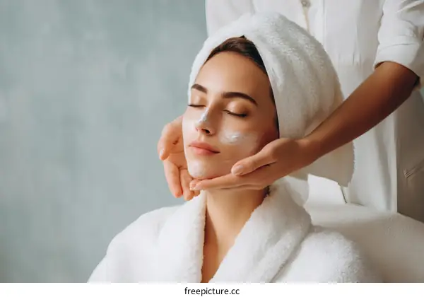 Facial Treatment by Professional  Expert