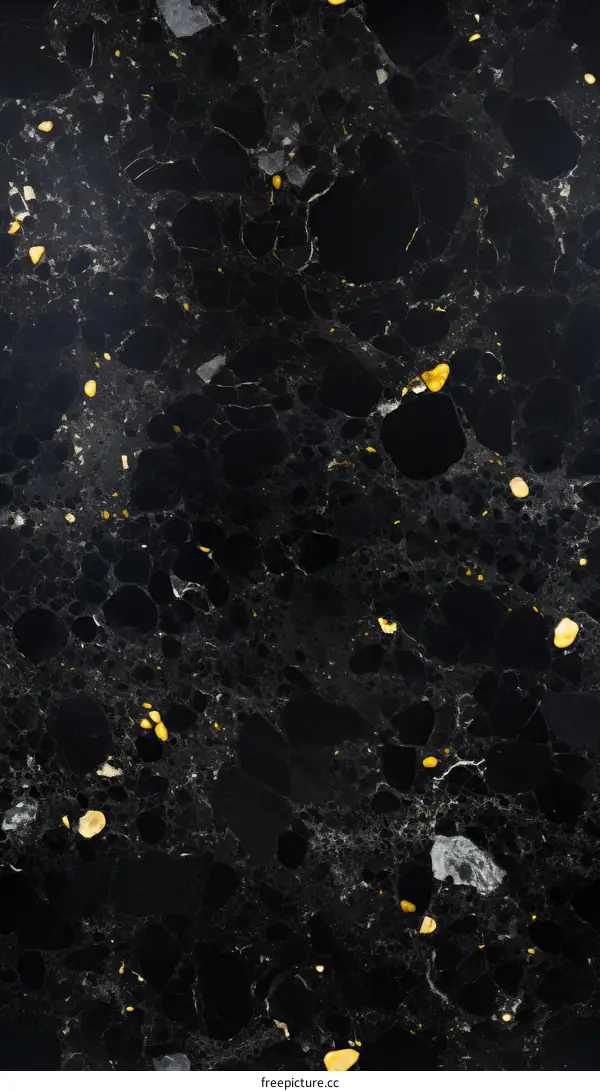 Abstract Black gold marble texture background