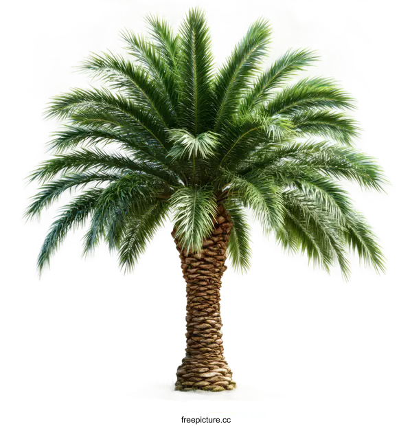 [Transparent Background PNG]Beautiful Palm Tree Illustration