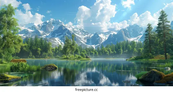 Exquisite Landscape Painting