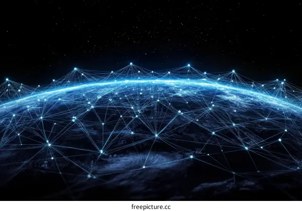 Global Network Connections Illustrative Image