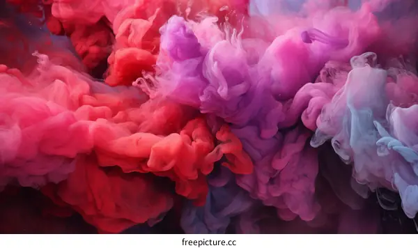 Vivid Smoke Background