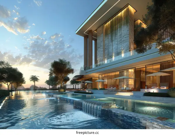 Luxury hotel in Dubai