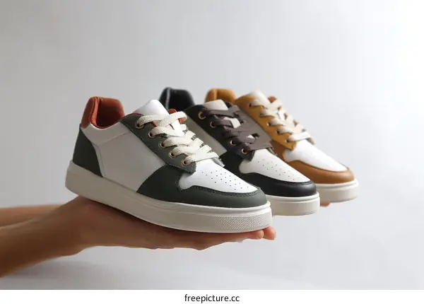 Stylish Casual Sneakers in Multi-Color