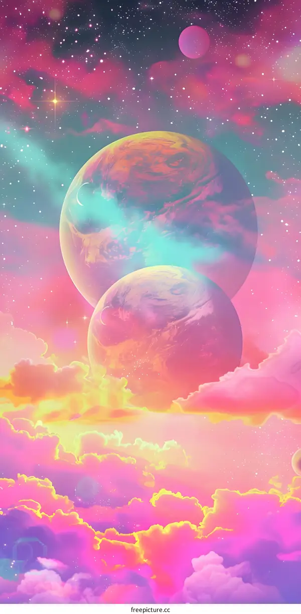 Cosmic Clouds with Planets and Stars