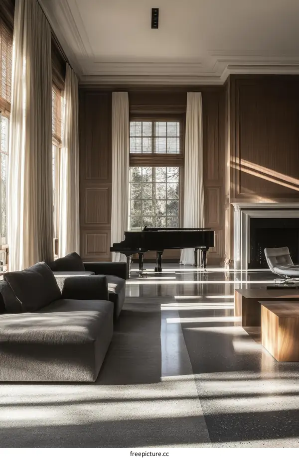 Modern Luxurious Living Room Interior Design