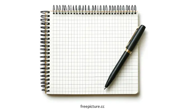 Spiral-Bound Notebook with Pen