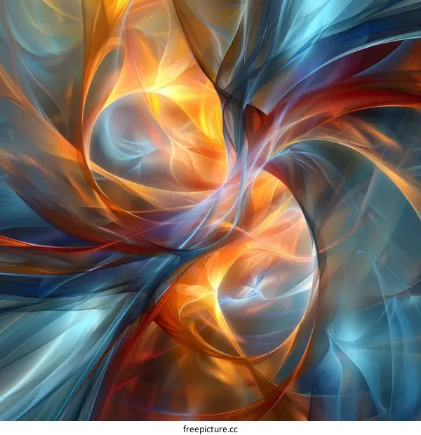 Mystical Encounter of Fire and Ice