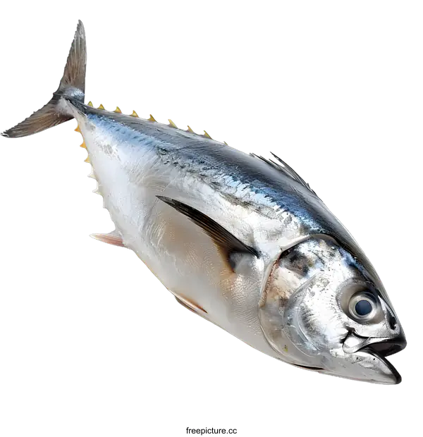 [Transparent Background PNG]Fresh Tuna Fish on White Background