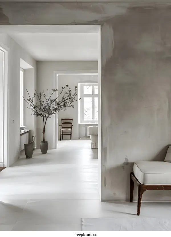 Minimalist Interior Design with a Touch of Nature