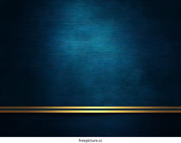 Dark Teal Background with Golden Trim