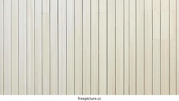 Simple Light Beige Wood Plank Wall Texture