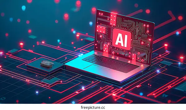 Laptop with AI Chip and Circuitry