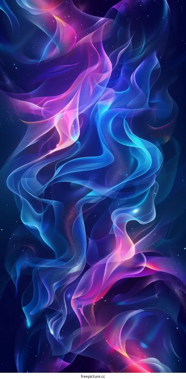 Cosmic Canvas: A Vibrant Nebula in Space