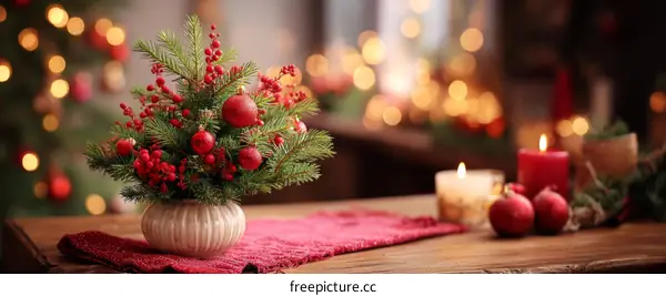 Christmas Festive Tabletop Decoration