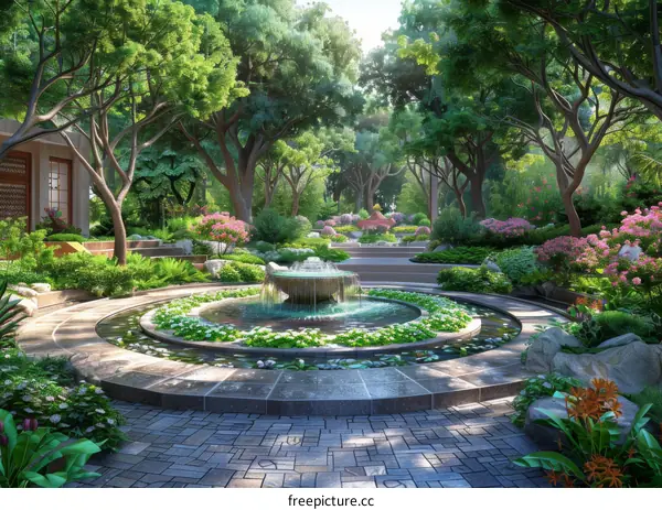 Beautiful Landscape Design Renderings