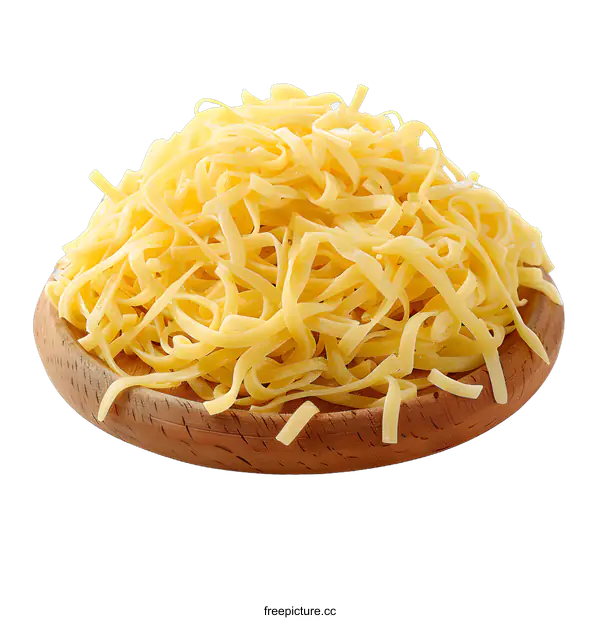 [Transparent Background PNG]pasta on a wooden plate