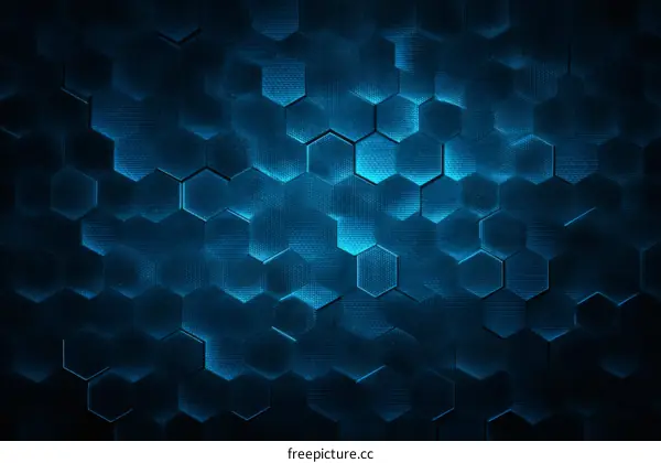 Abstract Geometric Hexagon Background Pattern