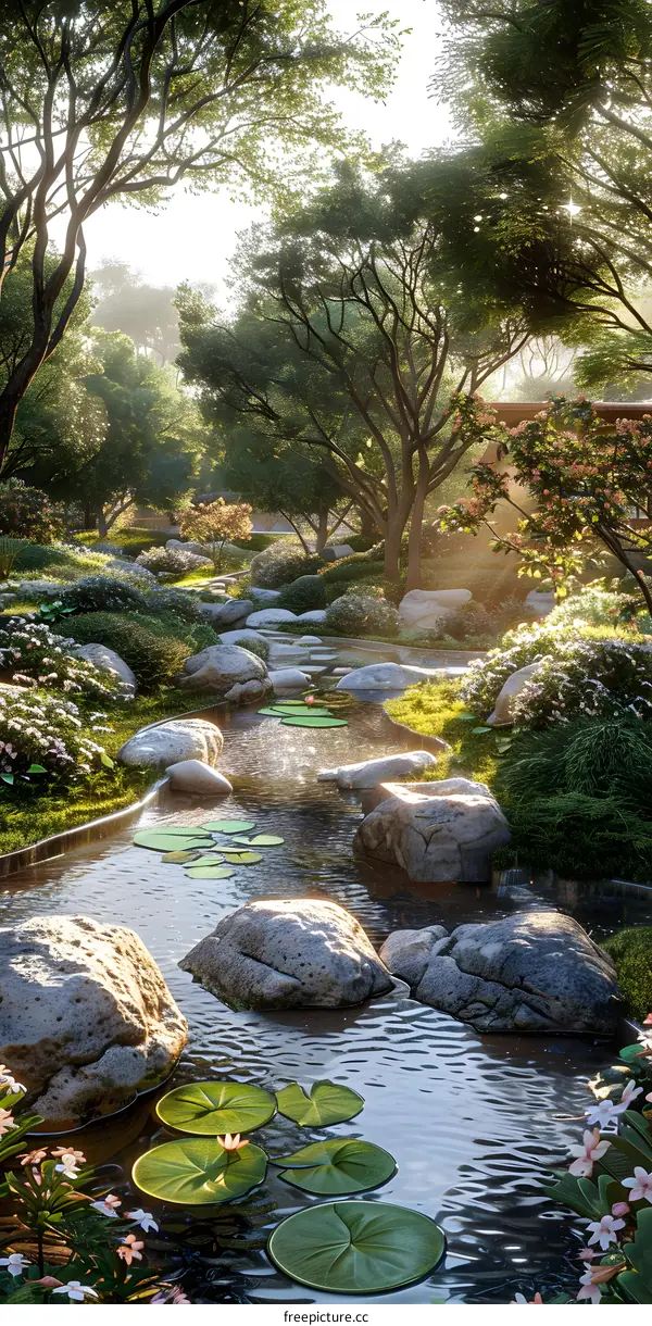 Landscape design renderings