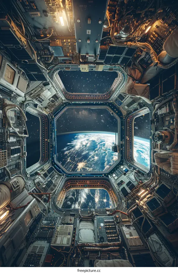 Astronaut's View of Earth from the International Space Station