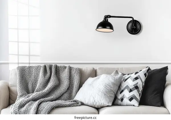 Modern Minimalist Living Room Wall Lamp