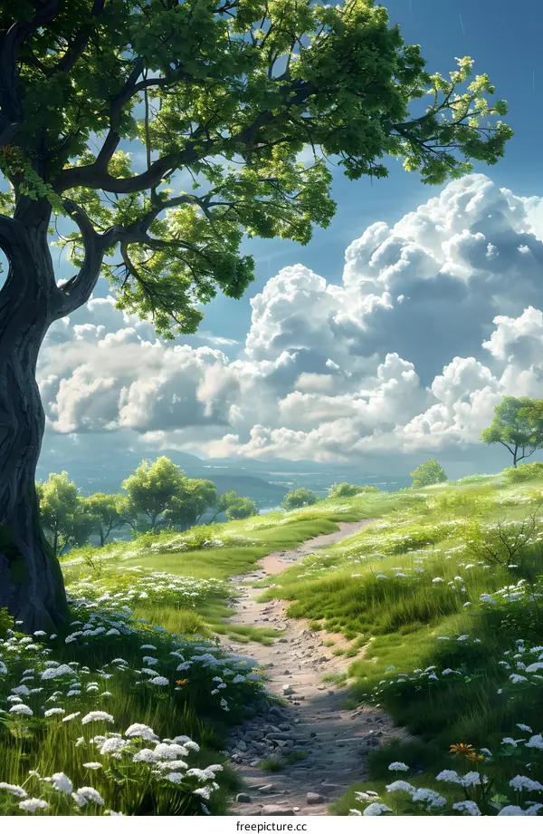 The countryside is so beautiful