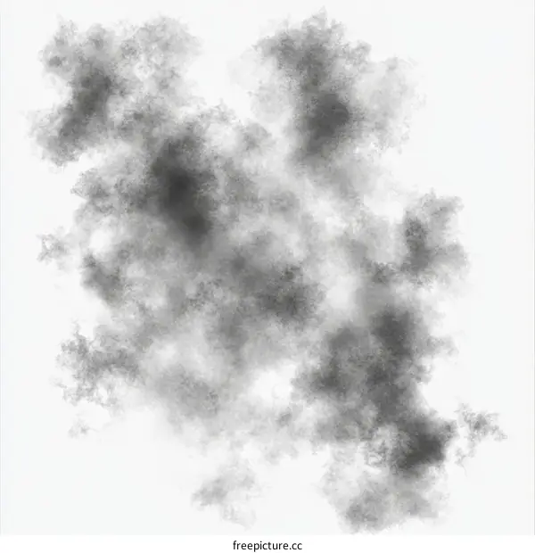 Abstract Smoke Design Illustration