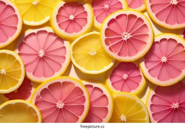 Close-up of a variety of citrus fruits