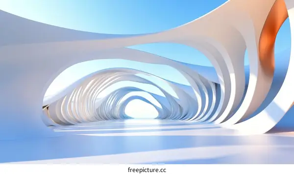 Abstract Modern Architecture Interior Design