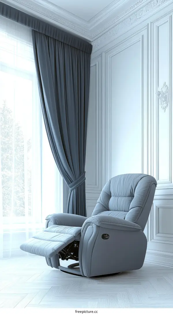 Modern Recliner Chair in a Classic Interior Design