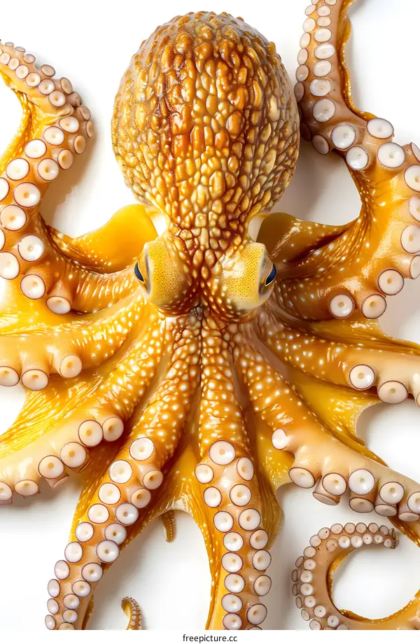 Close up of an octopus