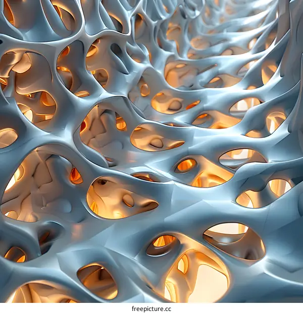 Interwoven Tubes 3D Structure