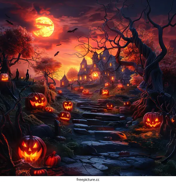 Spooky Halloween Night