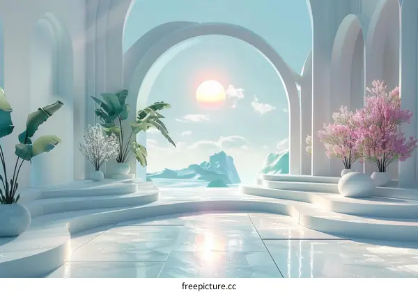 Modern Minimalist Architectural Interior Design