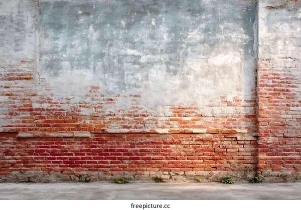 Vintage Red Brick Wall Background