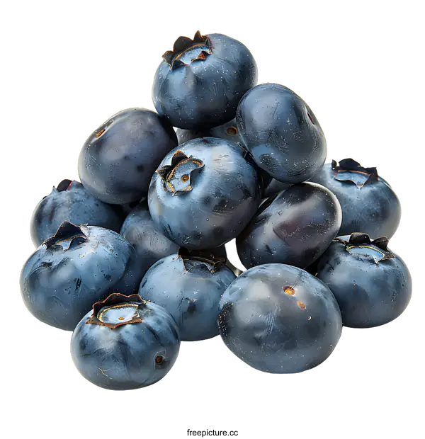 [Transparent Background PNG]Blueberries