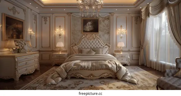Luxury Elegant Bedroom Interior Design
