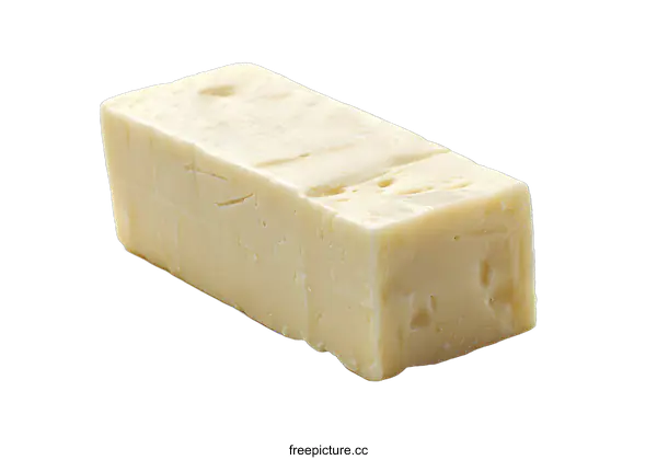 [Transparent Background PNG]Single Block of White Soap on White Background
