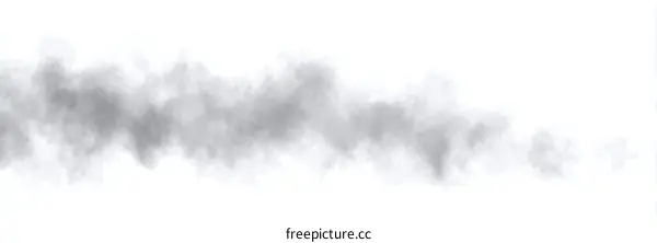 Abstract Smoke Illustration with Soft Gray Tones