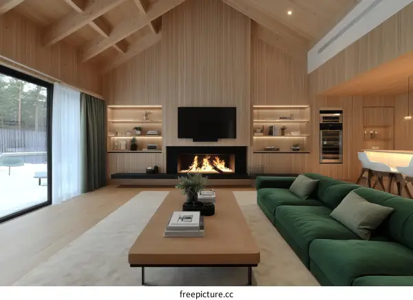 Modern Scandinavian Living Room Design