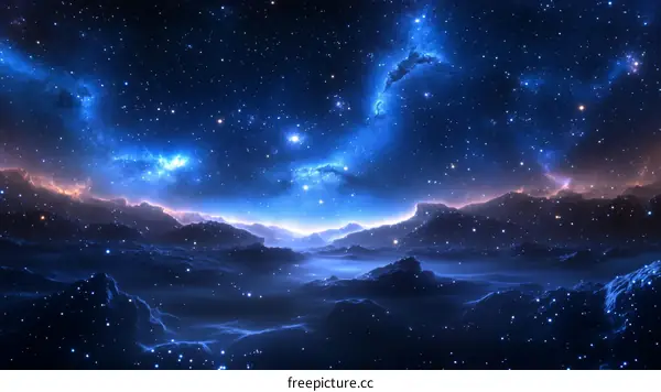 Cosmic Landscape of a Distant Planet