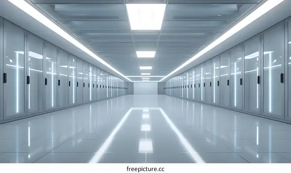 Futuristic Sci-Fi Corridor