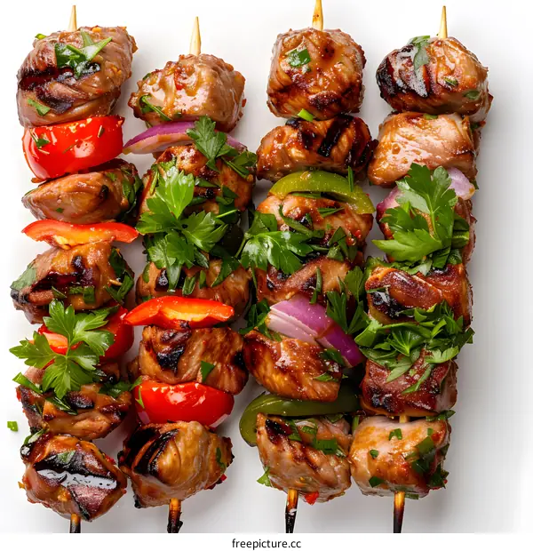 Beef shish kebab