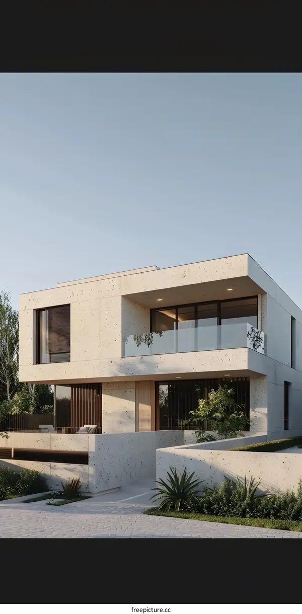 Modern Minimalist Home Architecture Design